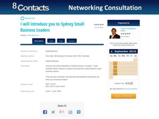 Networking Consultation
 