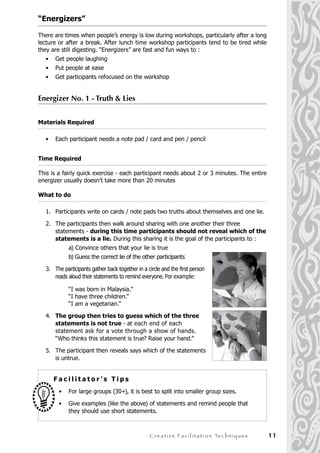 8 creative facilitation_techniques | PDF