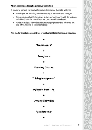8 creative facilitation_techniques | PDF