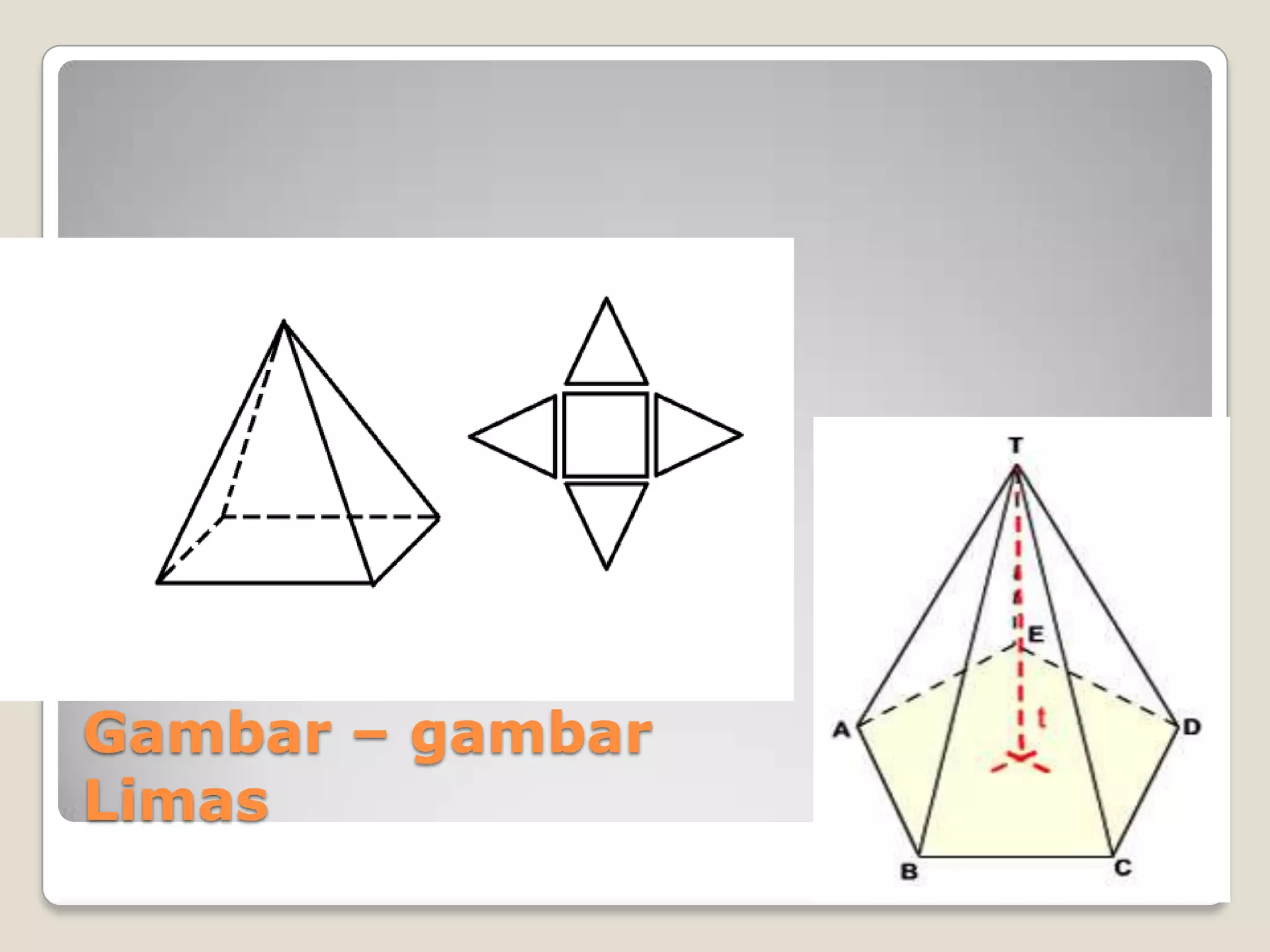 Gambar – gambar
Limas