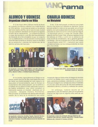 Artículo Vano - Charlas Alumco y Metalvid 2006