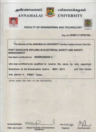 PGDESM-Certificate
