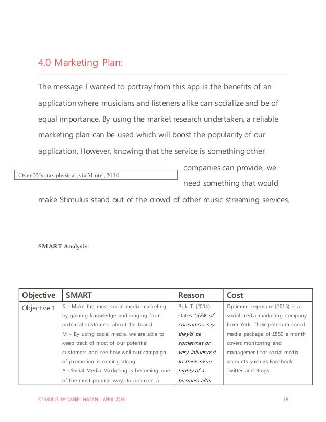 Part 1 of business plan image