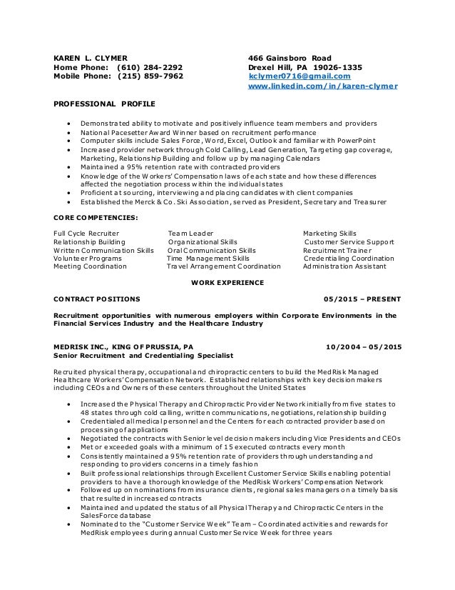 career center communications resume sample