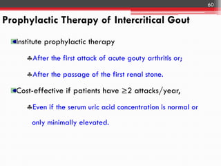 Gout & Hyperuricemia