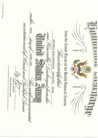 Honorable Discharge 2005