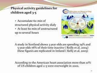 the importance of physical movement in children | PPTX
