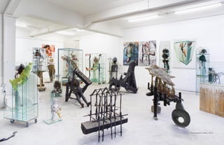 Atelieransicht, Berlin, 2010
 