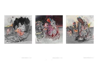 Dachboden Landschaft I, 2010, Malerei Dachboden Landschaft II, 2010, Malerei Dachboden Landschaft III, 2010, Malerei
12 13
 