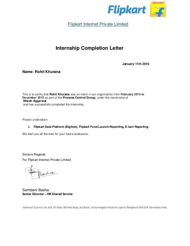 certification letter internship rohit khurana internship certificate certification letter internship rohit khurana internship certificate