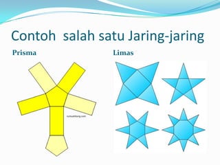 Contoh salah satu Jaring-jaring
Prisma Limas
 
