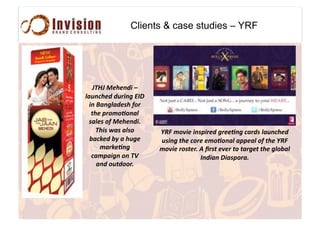 Clients & case studies – YRF
GHIG#J%2%&1,#.#
3-5&/2%1#15*,&)#K:L#
,&#M-&)3-1%(2#9+*#
02%#8*+$+6+&-3#
(-3%(#+9#J%2%&1,?#
H2,(#=-(#-3(+#
4-/N%1#4<#-#25)%#
$-*N%6&)#
/-$8-,)&#+&#HO#
-&1#+501++*?#
P"Q#$+>,%#,&(8,*%1#)*%%6&)#/-*1(#3-5&/2%1#
5(,&)#02%#/+*%#%$+6+&-3#-88%-3#+9#02%#P"Q#
$+>,%#*+(0%*?#E#R*(0#%>%*#0+#0-*)%0#02%#)3+4-3#
:&1,-&#L,-(8+*-?#
 