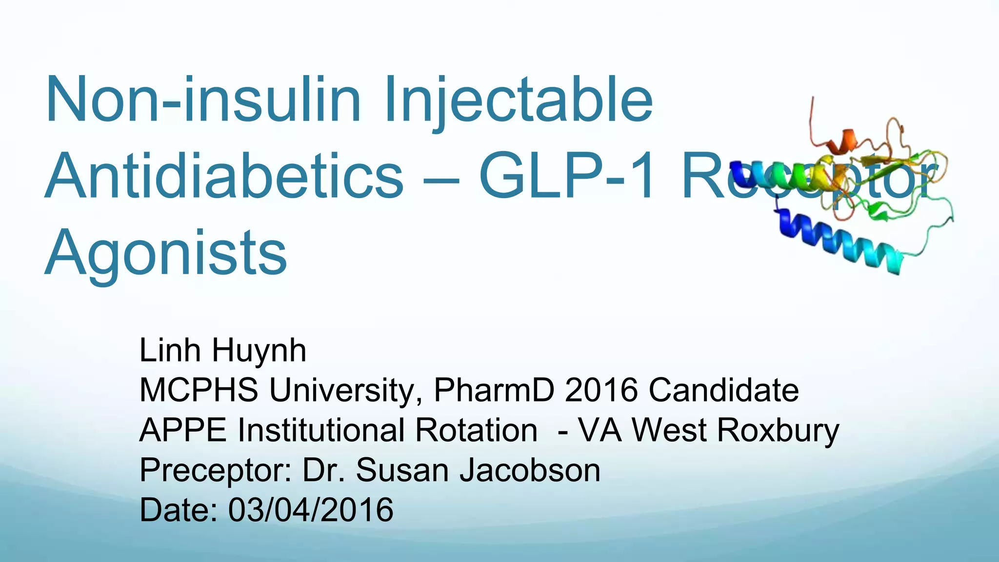 GLP-1 Agonist | PPT