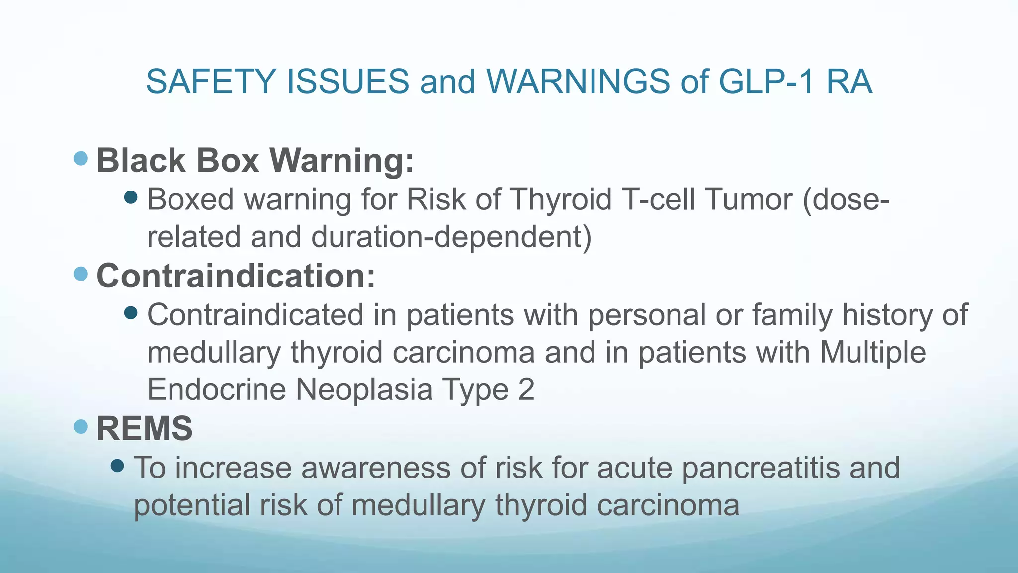 glp 1 black box warning GLP-1 Agonist