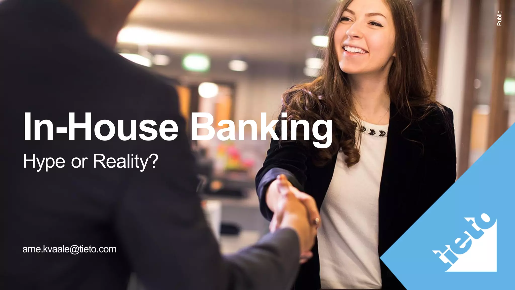 Corporate Treasury Bank Tieto public | PPT