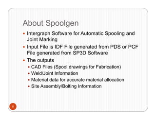 Spool Gen Software Barzan PJ Assignment | PPT