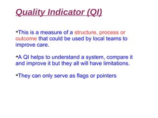 Quality in ICU