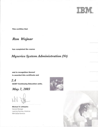 MQ System Administration