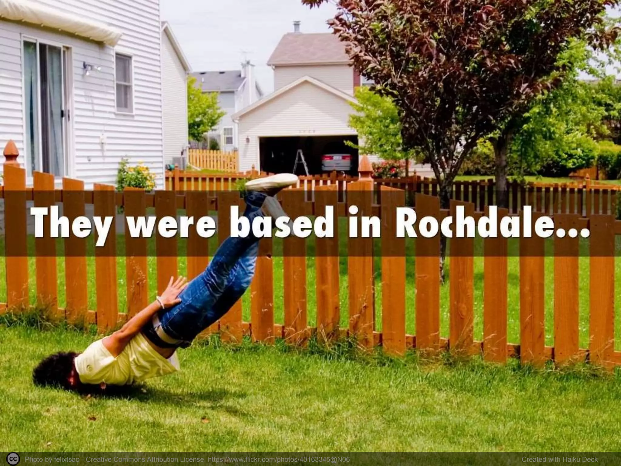 Photo by felixtsao - Creative Commons Attribution License https://www.flickr.com/photos/43163345@N06 Created with Haiku Deck
 