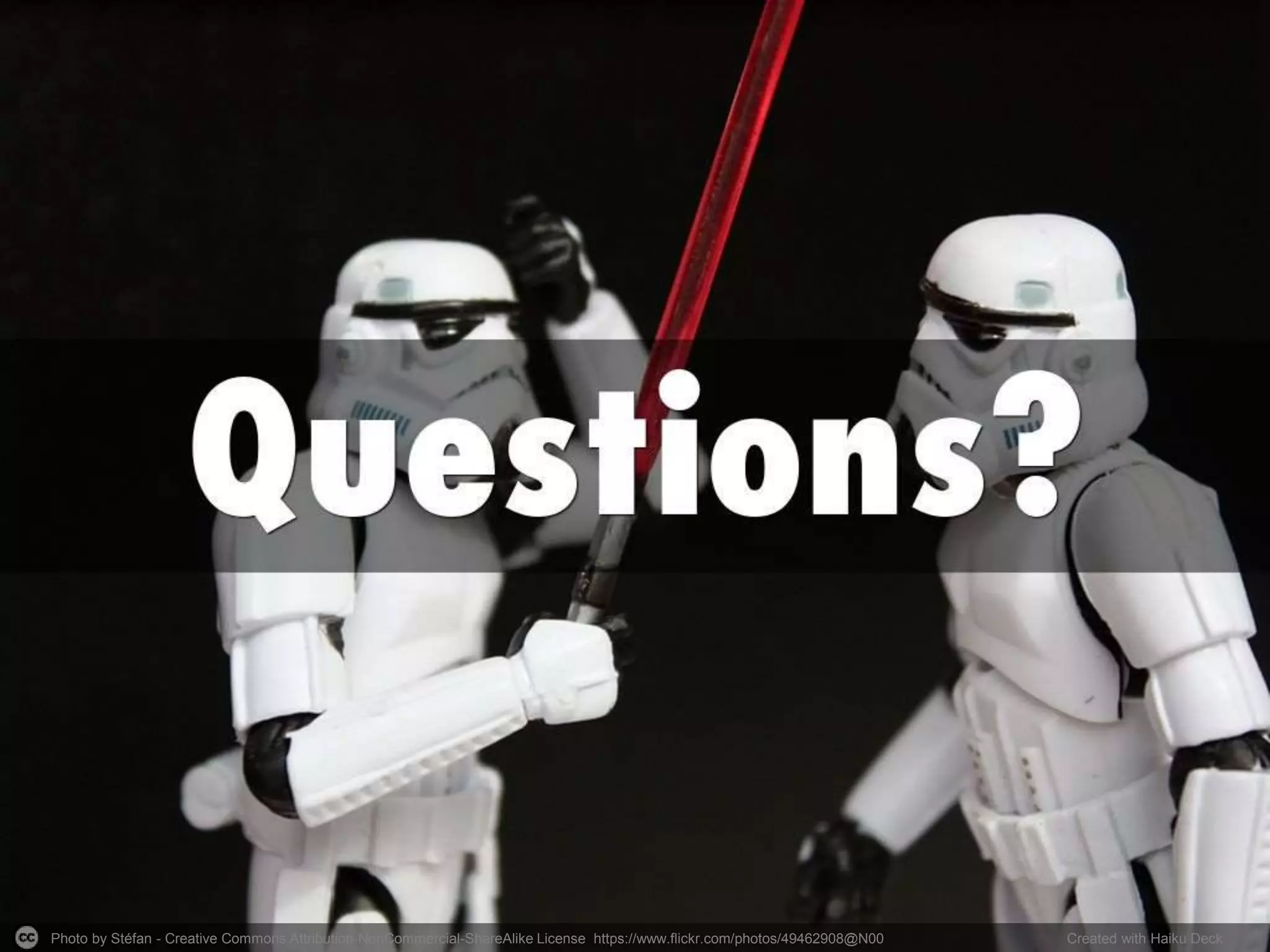 Photo by Stéfan - Creative Commons Attribution-NonCommercial-ShareAlike License https://www.flickr.com/photos/49462908@N00 Created with Haiku Deck
 