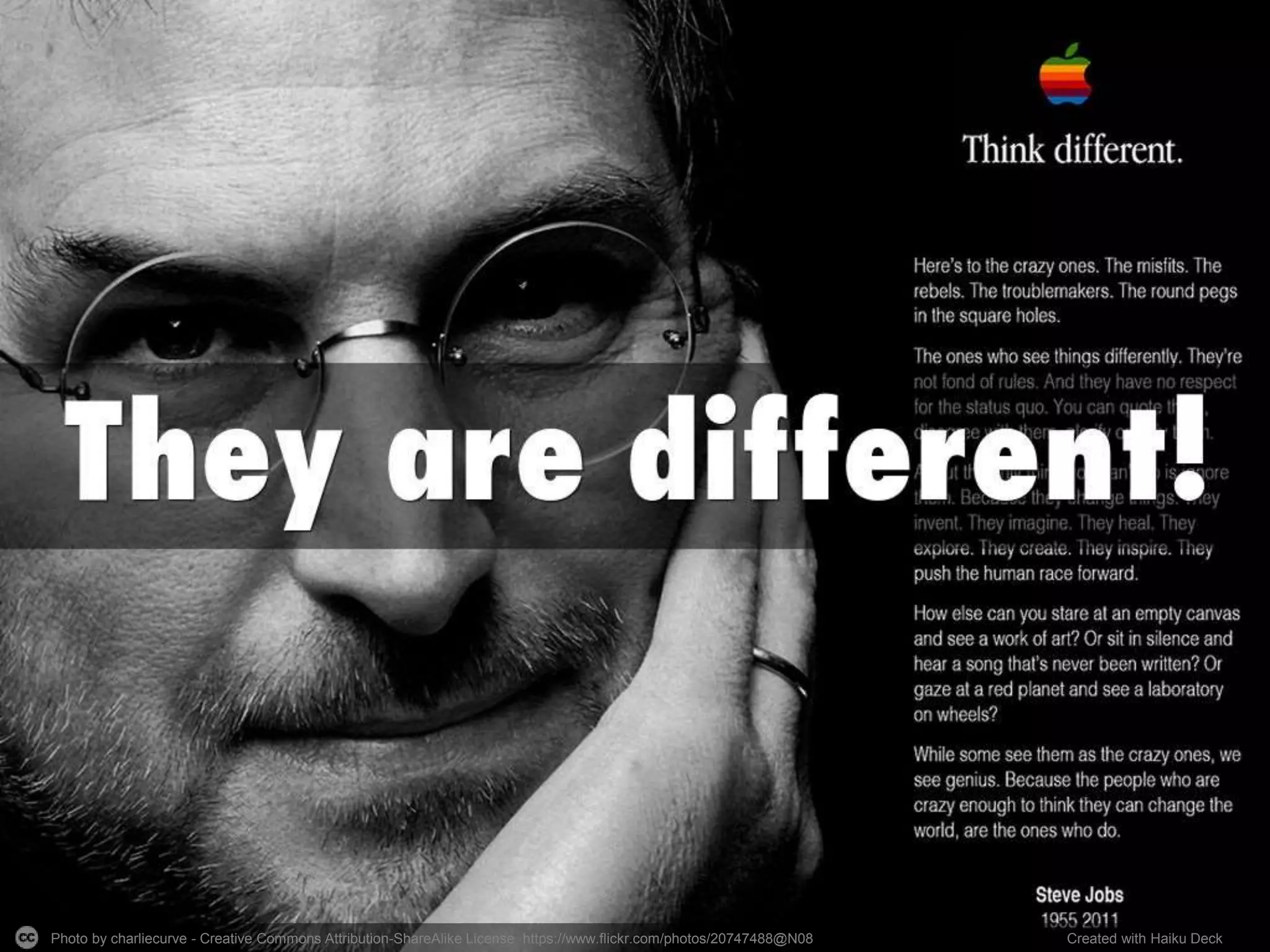 Photo by charliecurve - Creative Commons Attribution-ShareAlike License https://www.flickr.com/photos/20747488@N08 Created with Haiku Deck
 