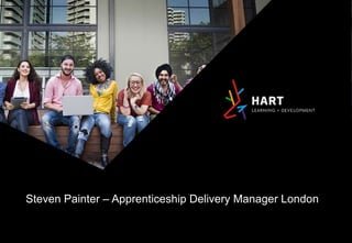 Steven Painter – Apprenticeship Delivery Manager London
 