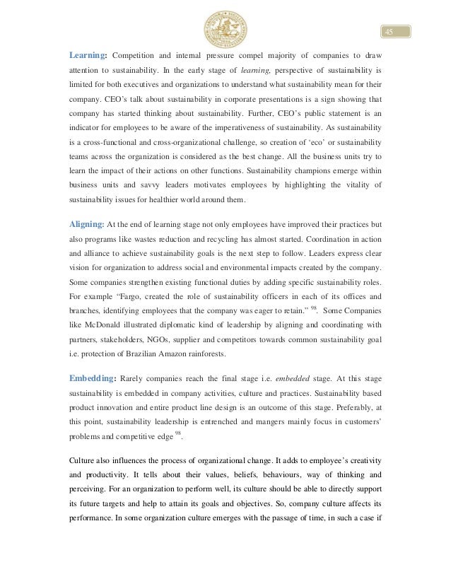 Business sustainability dissertation picture