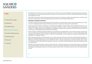 squiresanders.com 
Neu eingeführt wurde als weiterer Anreiz für den Vermieter (sowohl von Wohn- als auch von Geschäftsräumen), energetische Modernisierungsmaßnah-men 
durchzuführen, ein Ausschluss der Mietminderung für die Dauer von drei Monaten (§ 536 Abs. 1a BGB n.F.) wegen Beeinträchtigungen, die aufgrund 
solcher Maßnahmen eintreten. 
§ 555 f. BGB n.F. lässt sodann ausdrücklich Vereinbarungen der Parteien aus Anlass von Erhaltungs- und Modernisierungsmaßnahmen im Hinblick auf deren 
Durchführung, Gewährleistungs- und Aufwendungsersatzansprüche des Mieters sowie die künftige Höhe der Miete zu. 
Regelungen zu Kündigung und Räumung 
Ein weiterer Schwerpunkt der mietrechtlichen Änderungen betrifft die Stärkung von Vermieterrechten im Hinblick auf Kündigung und Räumung. Als Schlag-wort 
war im Gesetzgebungsverfahren häufig die Verbesserung des Schutzes vor sogenannten „Mietnomaden“ angeführt worden. 
Insoweit wurde zunächst das Recht des Vermieters zur außerordentlichen Kündigung für den Fall kodifiziert, dass der Wohnraummieter mit der zu lei-stenden 
Mietsicherheit in Höhe von zwei Monatsmieten in Verzug gerät (§ 569 Abs. 2a BGB n.F.). Wie beim Kündigungsgrund des Zahlungsverzugs 
(§ 543 Abs. 2 Nr. 3 BGB) hat der Mieter hier die Möglichkeit die Kündigung durch Nachleistung der geschuldeten Sicherheit innerhalb einer Schonfrist bis 
zwei Monate nach Rechtshängigkeit des Räumungsanspruchs abzuwenden. 
Klagt der Vermieter von Wohnraum gleichzeitig auf Räumung und auf Zahlungen aus dem Mietverhältnis, so kann das Gericht nunmehr auf Antrag anord-nen, 
dass der Mieter wegen der während des Prozesses fällig gewordener Geldschulden Sicherheit zu leisten hat. Im Falle einer Räumungsklage wegen 
Zahlungsverzugs hat die Nichtleistung der Sicherheit zur Folge, dass ein Räumungstitel nun auch im Wege einer einstweiligen Verfügung ergehen kann 
(§ 283a ZPO i. V. m. § 940a Abs. 3 ZPO n.F.). 
Liegt ein Räumungstitel gegen einen Wohnraummieter vor, kann nunmehr auch gegen Dritte, die sich in Besitz des vermieteten Wohnraums befinden, im 
Wege einer einstweiligen Verfügung rascher ein Räumungstitel erlangt werden, wenn dem Vermieter erst nach der letzten mündlichen Verhandlung der 
Besitzerwerb durch diesen Dritten bekannt geworden ist (§ 940a Abs. 2 ZPO n.F.). Hierdurch soll die Räumung in den Fällen erleichtert werden, in denen 
ein zur Räumung verurteilter Mieter plötzlich einen angeblichen „Untermieter“ als Besitzer der Wohnung präsentierte, gegen den der Räumungstitel dann 
nicht vollsteckbar war. 
Schließlich wurde die bereits praktizierte, sogenannte „Berliner Räumung“ in Gesetzesform gegossen. Der Vermieter darf danach die zu vollstreckende 
Räumung darauf beschränken, den Schuldner aus dem Besitz zu setzen und sich in den Besitz der Mieträume einzuweisen (neuer § 885a ZPO). Abtransport 
und Einlagerung der Mietereigenen Sachen durch den Gerichtsvollzieher entfallen hierbei. Der Vermieter erspart somit den hierfür anfallenden Kosten-vorschuss. 
(...) 
Inhalt 
Themen dieser Ausgabe 
Arbeitsrecht 
Gesellschaftsrecht 
Immobilienwirtschaftsrecht 
Insolvenz & Restrukturierung 
Kapitalmarktrecht 
Steuerrecht 
Impressum 
 