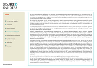 squiresanders.com 
Bei einem Share Deal werden die Anteile an dem betroffenen Rechtsträger vom Veräußerer an den Erwerber übertragen. Die Vertragsbeziehungen des 
Rechtsträgers ändern sich grundsätzlich nicht, so dass keine Übertragung von Verträgen erforderlich ist. Bei einem Asset Deal werden durch eine Vielzahl 
von einzelnen Übertragungsvorgängen im Wege der Einzelrechtsnachfolge Vermögensgegenstände, Verbindlichkeiten und Vertragsbeziehungen des veräu-ßernden 
Rechtsträgers auf den Erwerber übertragen. 
Mit Bezug auf den Fall stellte der BGH klar, dass der Neumieter nicht im Wege der Gesamtrechtsnachfolge Partei des Mietvertrages geworden sei. Eine 
gesellschaftsrechtliche Strukturmaßnahme liege nicht vor. Weiterhin handele es sich bei der durch den Kauf- und Übertragungsvertrag dokumentierten 
Transaktion nicht um ein Share Deal, sondern um ein Asset Deal. Daher könne der Mietvertrag nur durch eine wirksam vereinbarte Vertragsübernahme auf 
den Neumieter übergegangen sein. 
Eine Vertragsübernahme ist ein einheitliches Rechtsgeschäft, an dem alle betroffenen Parteien beteiligt werden müssen. Hier also Altmieter, Neumieter 
und Vermieter. Bei Beteiligung von drei Parteien kann eine Vertragsübernahme entweder als dreiseitiger Vertrag oder als Vertrag zwischen zwei Parteien, 
dem die dritte Partei zustimmt, durchgeführt werden. 
Obwohl im vorliegenden Fall die Vertragsübernahme des Mietvertrages nur sehr lückenhaft dokumentiert wurde, ist der BGH der Ansicht, dass eine 
wirksame Mietvertragsübertragung erfolgt sei und der Neumieter Mieter des Mietvertrags geworden sei. Die Mietvertragsübertragung sei durch Verein-barung 
zwischen Altmieter und Neumieter bei Zustimmung des Vermieters erfolgt. Als Vereinbarung sieht der BGH hier die entsprechenden Passagen des 
Kauf- und Übertragungsvertrags von 2001 an. Eine explizite Genehmigung des Vermieters habe es zwar nie gegeben, aber der Vermieter habe laut BGH 
durch Annahme der Mietbürgschaft, Annahme der Mietzahlungen und Adressierung der Mieterhöhungsverlangen der Mietvertragsübertragung auf den 
Neumieter konkludent zugestimmt. 
Allerdings ist der BGH der Ansicht, dass der übertragene Mietvertrag nicht mehr die Anforderungen an die Schriftform erfülle. Der BGH stellt klar, dass die 
Schriftform bei einem Mietvertrag nur dann eingehalten sei, wenn sich alle wesentlichen Vertragsbedingungen aus von Vermieter und Mieter unterzeich-neten 
Urkunden ergeben. Wenn wesentlich Teile des Mietvertrages in Anlagen oder Nebenvereinbarungen ausgelagert seien, dann müsse die Zusammen-gehörigkeit 
dieser verstreuten Bedingungen in geeigneter Weise zweifelsfrei kenntlich gemacht werden. Eine körperliche Verbindung dieser Teile sei gut, 
aber nicht erforderlich. Es genüge auch die bloß gedankliche Verbindung, wenn diese in einer zweifelsfreien Bezugnahme zum Ausdruck komme. Wörtlich 
stellt der BGH unter Zitierung stehender BGH-Rechtsprechung fest: „Ergibt sich der Zusammenhang mehrerer Schriftstücke aus einer Bezugnahme, ist es 
erforderlich, dass vom aktuellen Vertrag auf den Ausgangsvertrag und auf alle ergänzenden Urkunden verwiesen ist, mit denen die der Schriftform un-terliegenden 
vertraglichen Vereinbarungen vollständig erfasst sind. Treffen die Mietvertragsparteien nachträglich eine Vereinbarung, mit der wesentliche 
Vertragsbestandteile geändert werden sollen, muss diese zur Erhaltung der Schriftform des § 550 S. 1 BGB hinreichend deutlich auf den ursprünglichen 
Vertrag Bezug nehmen, die geänderten Regelungen aufführen und erkennen lassen, dass es im Übrigen bei den Bestimmungen des ursprünglichen Vertrags 
bleiben soll“. 
Das Schriftformerfordernis gilt natürlich auch dann, wenn die Vertragsänderung in einem Austausch des Mieters besteht. 
Der Kauf- und Übertragungsvertrag zwischen Altmieter und Neumieter von 2001 erfülle laut BGH das Schriftformerfordernis nicht. In ihm fehle ein hin-reichend 
konkreter Bezug auf den ursprünglichen Mietvertrag zwischen Vermieter und Altmieter. Im Kauf- und Übertragungsvertrag selbst gebe es gar 
keine Beschreibung des Mietvertrages, es werde lediglich auf eine Anlage des Kauf- und Übertragungsvertrags verwiesen. In der Anlage selbst sei der 
Mietvertrag dann nicht hinreichend beschrieben. 
(...) 
Inhalt 
Themen dieser Ausgabe 
Arbeitsrecht 
Gesellschaftsrecht 
Immobilienwirtschaftsrecht 
Insolvenz & Restrukturierung 
Kapitalmarktrecht 
Steuerrecht 
Impressum 
 