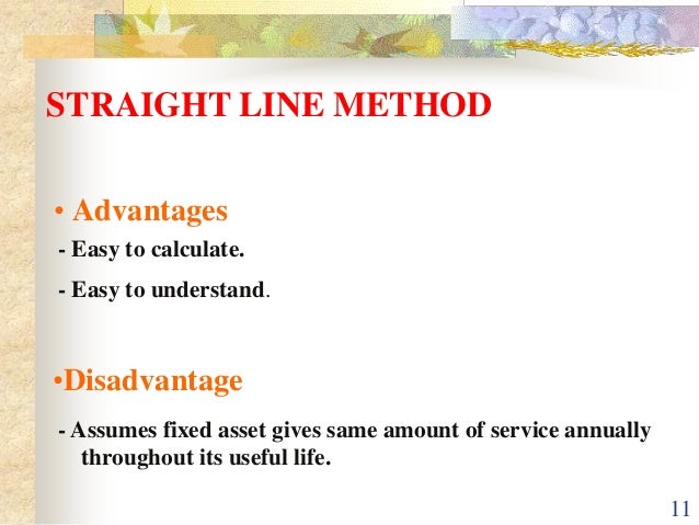 calculate depreciation straight line