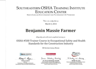 OSHA 500 March2015