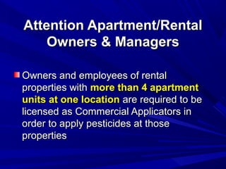 Attention Apartment/RentalAttention Apartment/Rental
Owners & ManagersOwners & Managers
Owners and employees of rentalOwne...