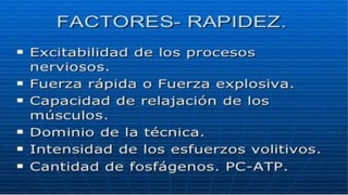 Capacidades fisicas primarias