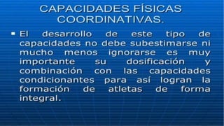 Capacidades fisicas primarias