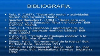 Capacidades fisicas primarias