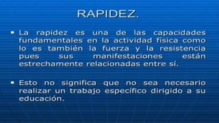 Capacidades fisicas primarias