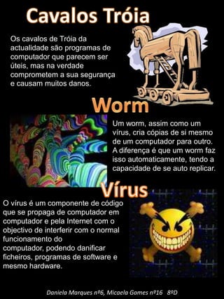 Perigo nas redes sociais(Hi5, Facebook, Myspace, Messenger)Receber emails ou comentários desagradáveis .