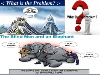 -: What is the Problem? :-
 