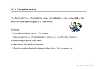 8D Eight Disciplines Five-Whys Process Ishikawa-fishbone diagram | PDF