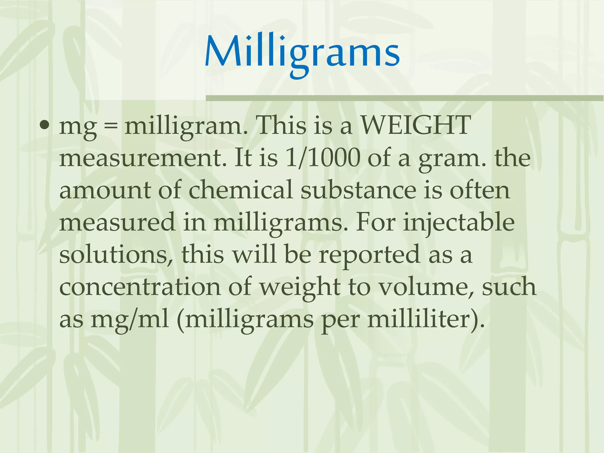 Drug Calculation for Patient | PPTX