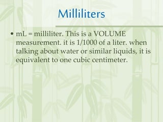 Ml Inital Drug Calculation for Patient | PPTX