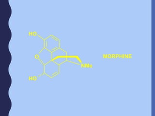 O
NMe
HO
HO
MORPHINE
 