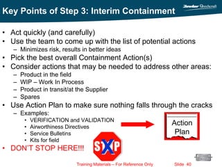 8 Disciplines (8D) Training | PDF