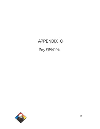 .A.PPENDIX ·C 
"ure. y .P.e.f•i'·e.i.o·n!.n. &- l 
21 
 