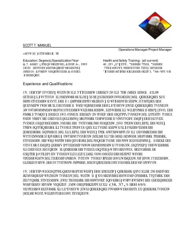 Eli Statement Of Quailifications Updated Rf1