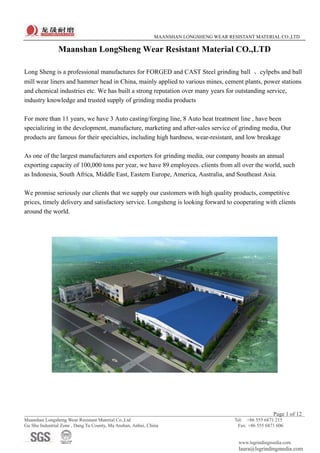 LONGSHENG Catalog 2015 | PDF
