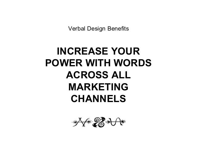 Verbal Design Principles preview 
