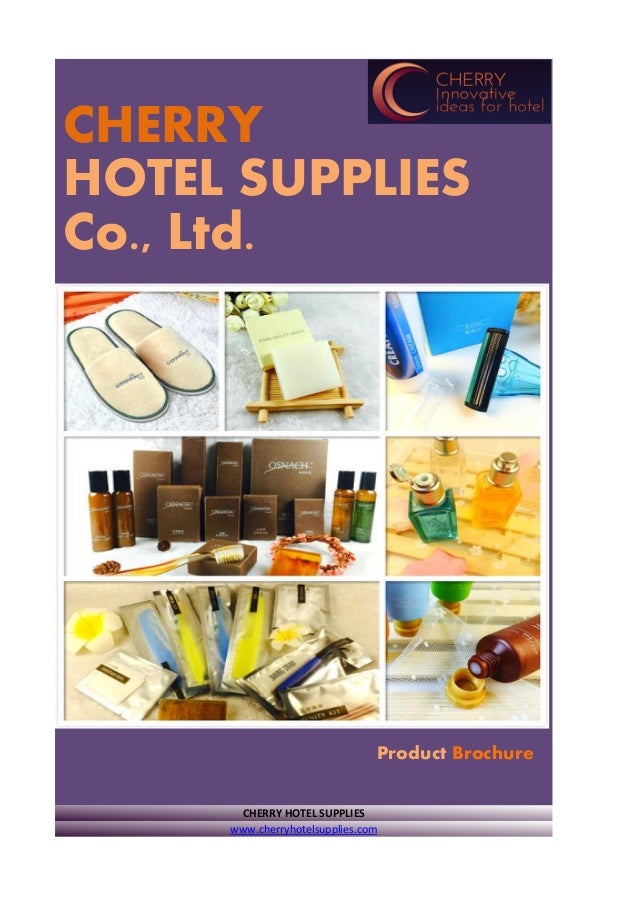 Cherry hotel supplies product brochure