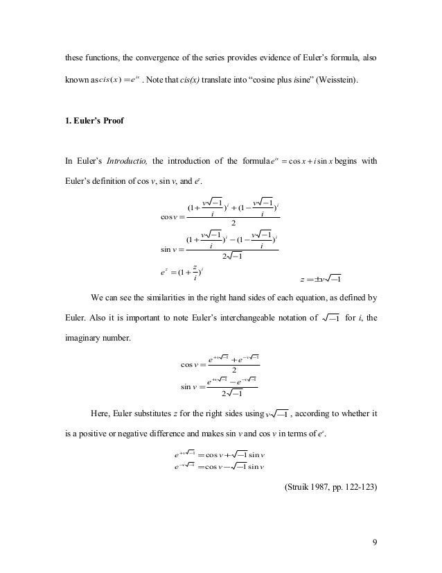 math extended essay samples