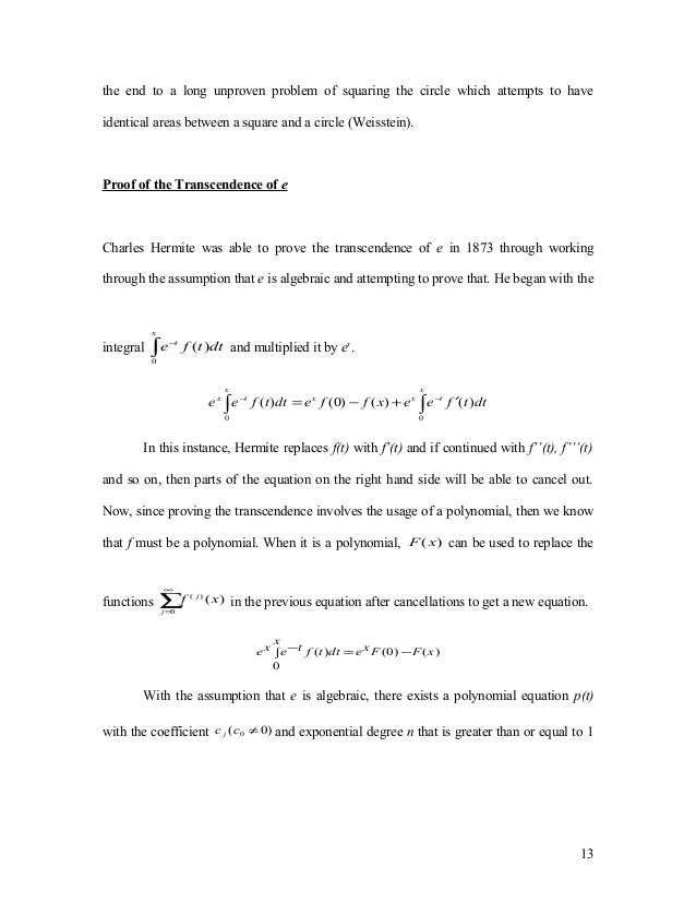 Math extended essay